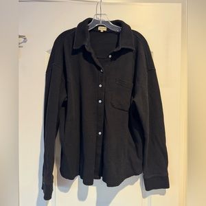 Donni waffle Button Down